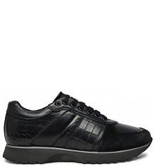 Sneakersy Baldinini czarne męskie 