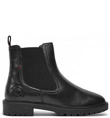 Botki s.Oliver czarne damskie 