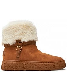 Botki Guess brązowe damskie 