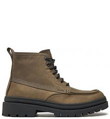 Trapery BOSS zielone męskie 