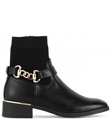 Botki Jenny Fairy czarne damskie 