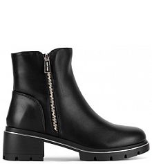 Botki na słupku Jenny Fairy czarne 