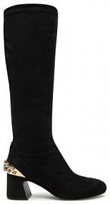 Kozaki na obcasie Liu Jo czarne 