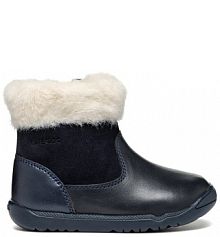 Kozaki Geox granatowe dziecięce 