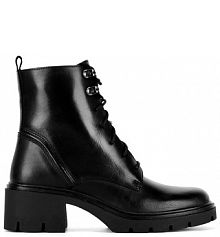 Botki na słupku Lasocki czarne 