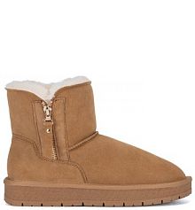 Śniegowce Lasocki brązowe damskie 