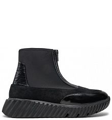 Sneakersy Unisa czarne damskie 