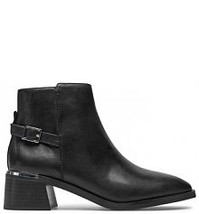 Botki na słupku Aldo czarne 