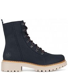 Botki Rieker niebieskie damskie 