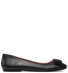 Baleriny LOVE MOSCHINO czarne damskie 