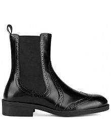 Botki GINO ROSSI czarne damskie 