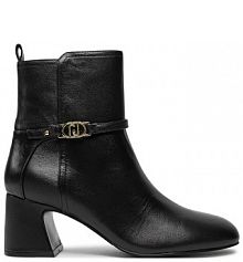 Botki na słupku Liu Jo czarne 