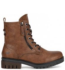 Botki Mustang brązowe damskie 