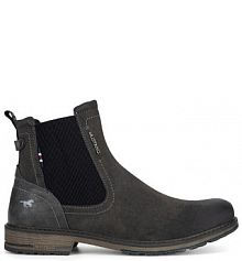 Trzewiki Mustang szare męskie 