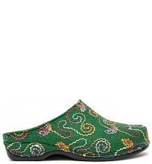 Kapcie Berkemann zielone damskie 