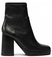 Botki na słupku Aldo czarne 