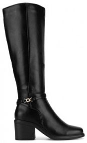 Kozaki na obcasie Clara Barson czarne 