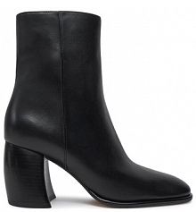 Botki na słupku MICHAEL Michael Kors czarne 