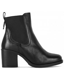 Botki na słupku Lasocki czarne 