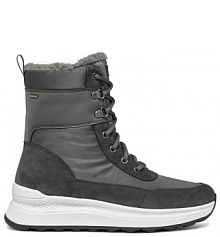 Śniegowce Geox szare damskie 