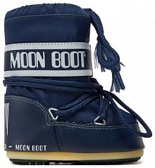 Śniegowce Moon Boot niebieskie dziecięce 