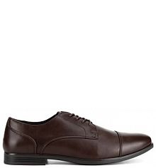 Półbuty wizytowe Lanetti brązowe męskie 