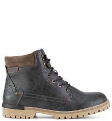 Trzewiki Mustang szare męskie 