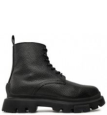 Trapery HUGO czarne męskie 