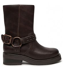 Botki Clarks brązowe damskie 