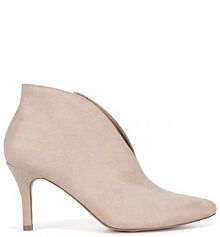 Botki na szpilce Jenny Fairy beżowe 