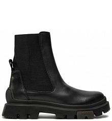 Botki HUGO czarne damskie 