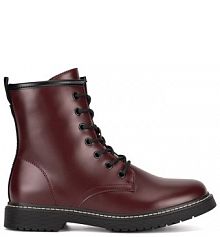 Botki Jenny Fairy bordowy damskie 