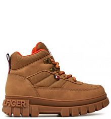 Trzewiki Tommy Hilfiger brązowe dziecięce 