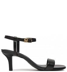 Sandały na szpilce Tommy Hilfiger czarne 