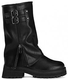 Kozaki na obcasie Jenny Fairy czarne 