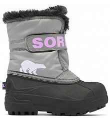 Śniegowce Sorel szare dziecięce 