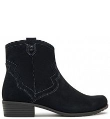 Botki Caprice czarne damskie 