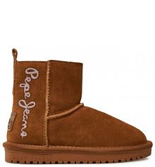 Śniegowce Pepe Jeans brązowe dziecięce 