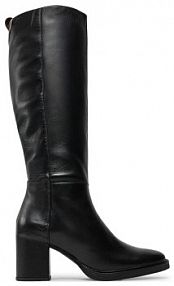 Kozaki na obcasie Tommy Hilfiger czarne 