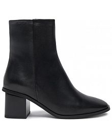 Botki na słupku Calvin Klein czarne 