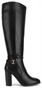 Kozaki na obcasie Clara Barson czarne 