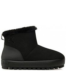 Kapcie Calvin Klein Jeans czarne damskie 