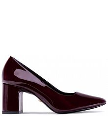 Czółenka GINO ROSSI bordowy 