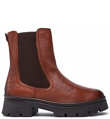 Botki s.Oliver brązowe damskie 