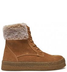 Botki Caprice brązowe damskie 