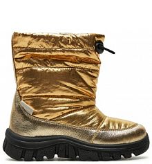 Śniegowce Naturino złote dziecięce 