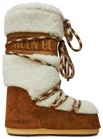 Śniegowce Moon Boot brązowe damskie 