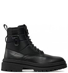 Trapery BOSS czarne męskie 