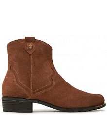 Botki Caprice brązowe damskie 