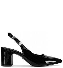 Sandały na słupku GINO ROSSI czarne 